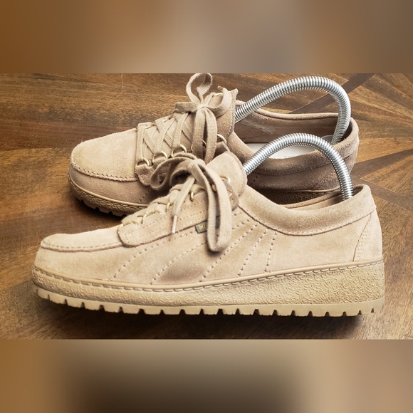 Mephisto Lady Originals Suede Walking Shoes - Tan, Women's Size 8.5 US - Picture 7 of 16